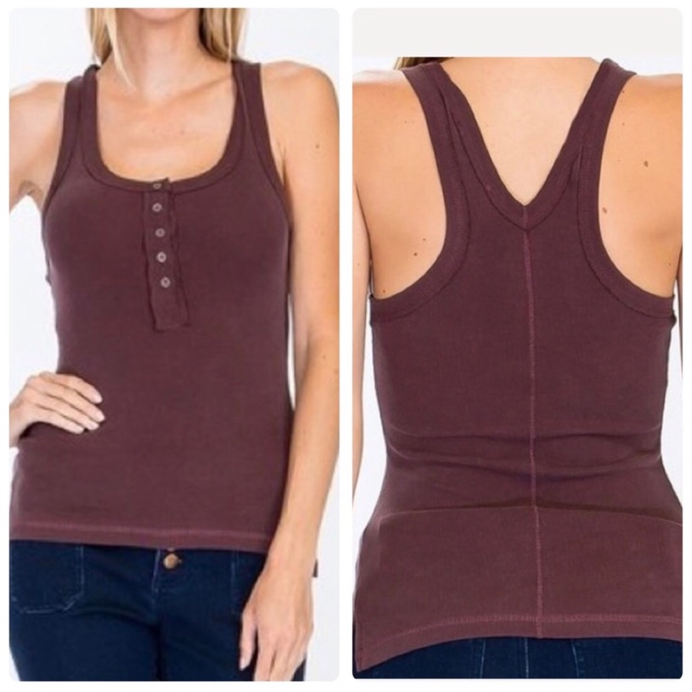 2️⃣ PACK Soft Ribbed Tank Top